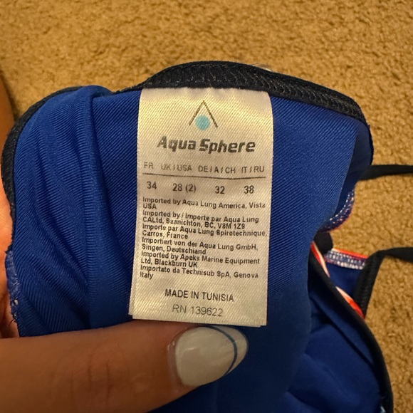 MICHAEL PHELPS ORIGINAL USA WOMENS SWIM SUIT SIZE 28 (2) - Picture 4 of 4